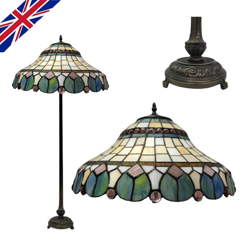 Tiffany style floor - style, lamp