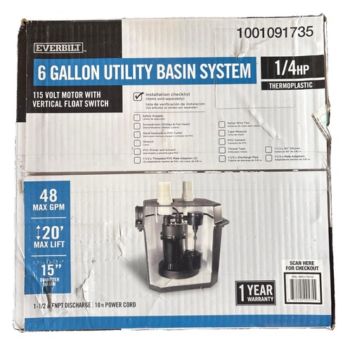 Everbilt pre plumbed - everbilt, 1/4