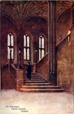 Christ church oxford staircase - church,