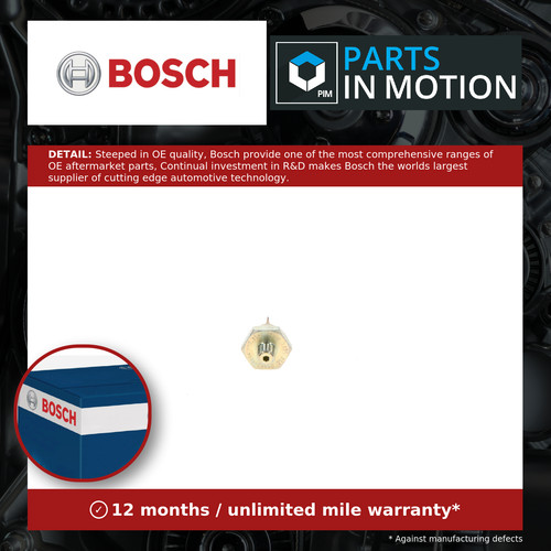 Oil pressure switch fits - pressure, vw