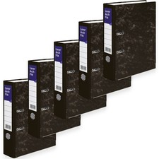 5x Lever Arch Files A4 – Ring Binders Coloured Folder Set For Office Document