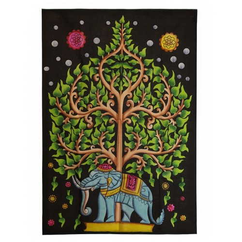 Elephant tree life cotton - elephant,