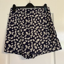 Alice Collins Women’s Skort Size 16 In Blue & Beige