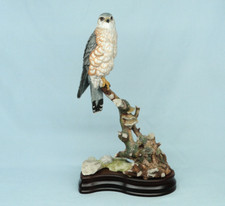 Large Sherratt & Simpson Rare Early 1994 Kestrel Sculpture by Michael Simpson