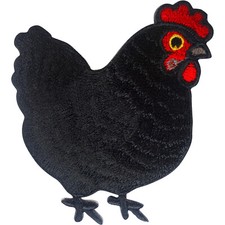 Chicken Iron On Patch Sew On