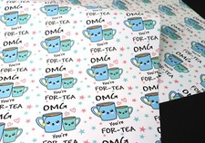 OMG You're 40 For-Tea Cup