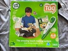 TAG Leap Frog Reading System With Collection Of Books age 4 - 8 years