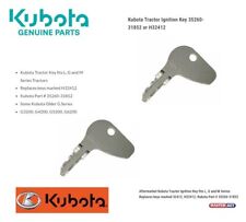 Master Keys x 2 Kubota Tractor Key fits L,G,M Series 32412, H32412, 35260-31852