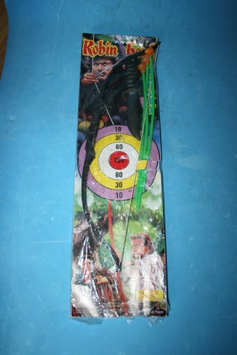 Vintage plastic robin hood toy - vintage,