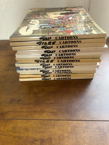 Giles cartoons collection lot - cartoons,