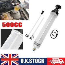500cc Car Oil Fluid Extractor Fluid Syringe Pump Tool Suction Transfer Filling