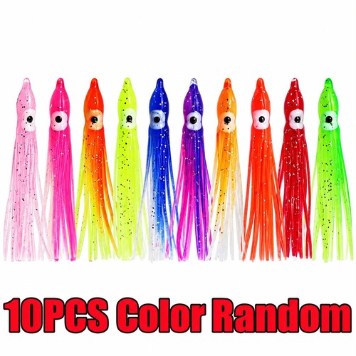10pcs squid fishing - 10pcs, lures