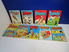 9 VINTAGE BEANO DANDY BOOK