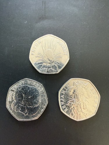 Beatrix potter 50p coin bundle - beatrix,