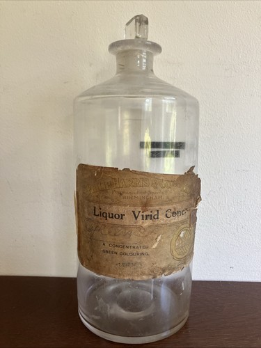 Antique apothecary bottle - antique,