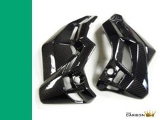 KAWASAKI Z900 2017 TO 2021 (NOT ABS) CARBON FIBRE ENGINE BELLY PANS TWILL GLOSS