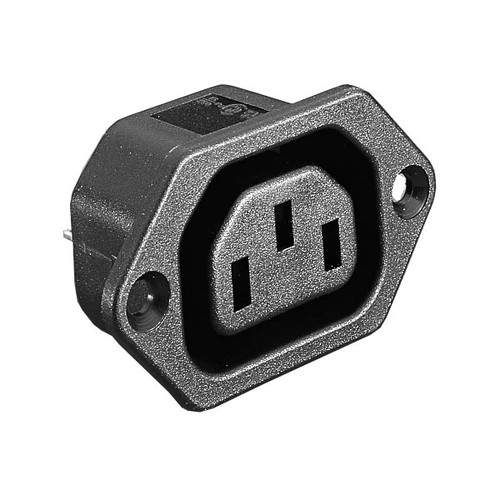 Bulgin mains socket panel - bulgin,