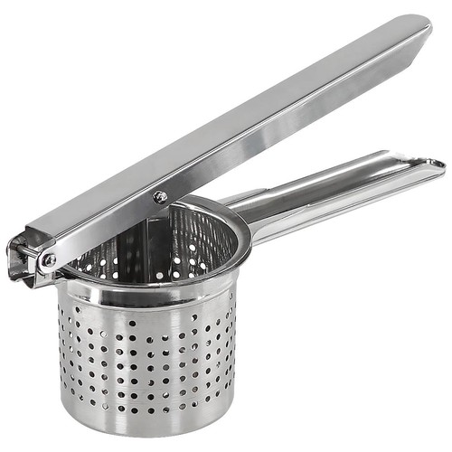 Stainless steel potato ricer - stainless,