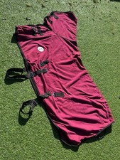Derby House 5’9'' Fleece Horse Rug with Neck Burgundy