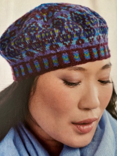 Gorgeous fair isle - beret, size