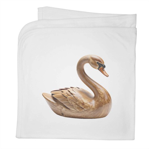 Carved swan cotton baby - cotton,