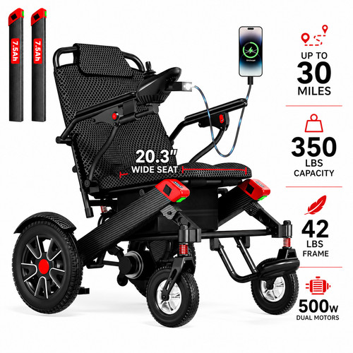 Electric wheelchair for adults - electric,