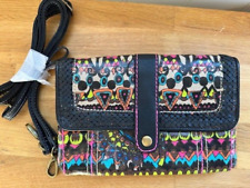 Sakroots Peace multi-coloured small crossbody bag