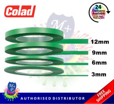 Colad Fine Line Masking Tape Hi Temp Easy Peel, 3, 6, 9 or 12mm, 55 metre long