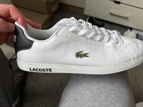 Lacoste men white black - lacoste, men’s