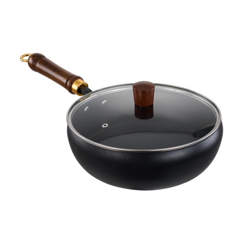 Wok deep cooking non stick - wok,