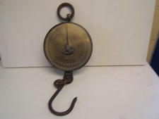 SALTER VINTAGE 40lb BRASS