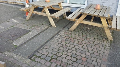 Photo 12x8 old tram track - 12x8, at