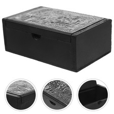 Recipe Card Holder Box Wooden