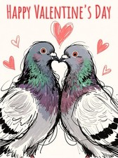 A5  Pigeon's Card Greeting