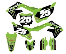 Kawasaki Kx 125 restyle Sticker Kit