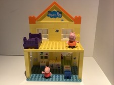 Peppa Pig Deluxe Peppas House Construction Set Building Blocks Duplo Compatible