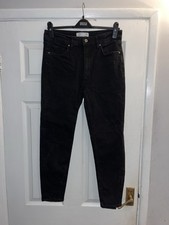 Peacocks Black Mid Rise Skinny Jeans With A Stretchy Fit