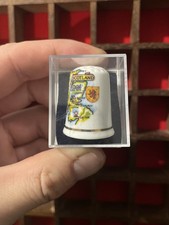 Vintage Ullapool Scottish Highlands Scotland Fine Bone China Thimble Gift