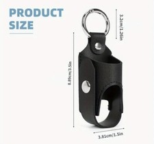 Asthma Inhaler Storage Case Portable  Compact Keyring  Travel-Friendly  