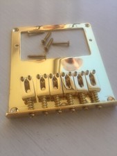 TELECASTER Humbucker PAF Modern 52.5mm Gold Guitar Bridge, Top Load