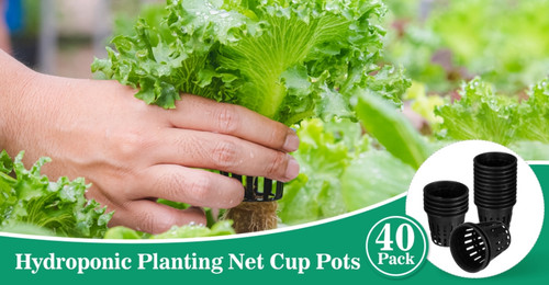 40pcs hydroponic net cups 2 - hydroponic,