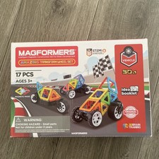 Magformers Transform Wheel Set 17 Pieces Complete With Booklet