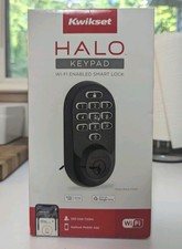 Kwikset 938 Halo Wi-Fi Smart Home Lock Keyless Entry Door Deadbolt Auto Unlock