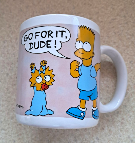 Vintage the simpsons mug 1990 - the,