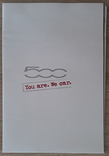 Fiat 500 launch brochure - launch,