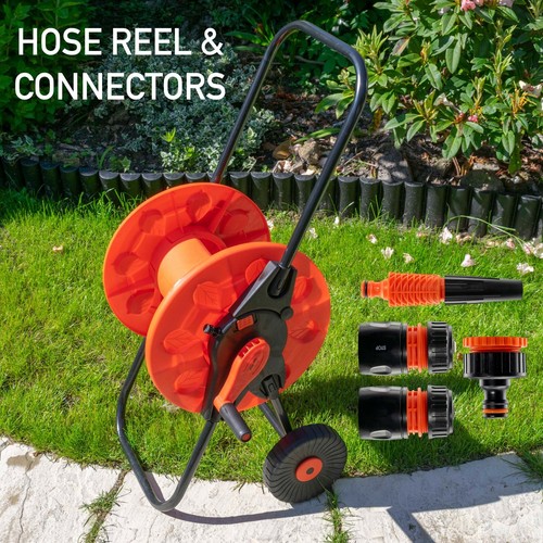 60m hose cart reel - hose, tap