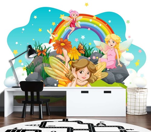 Fleece photo wallpaper mural