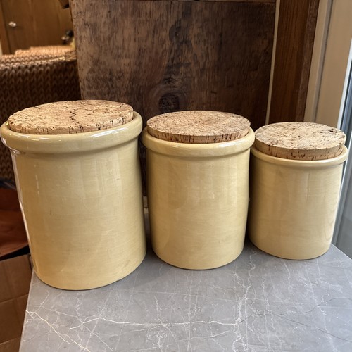 Green canister set yellow - tg,