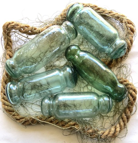 Japanese glass floats lot - floats, lot-5