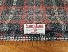Red Charcoal Black Tartan